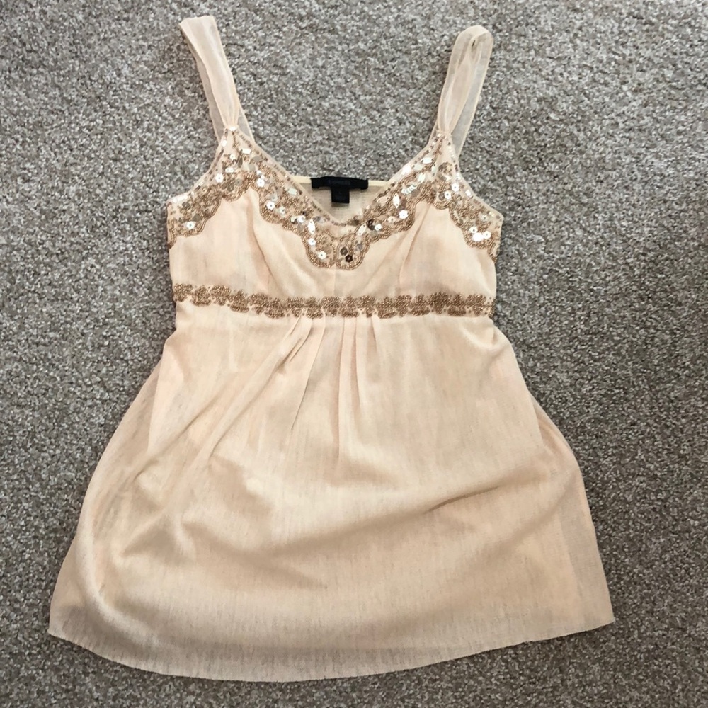 Express Sequin Tank
